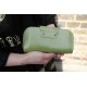 Big Fat Ex Large Wallet Apple Green Leather